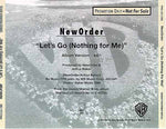 NewOrder* : Let's Go (Nothing For Me) (CD, Promo)