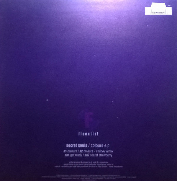 Secret Souls : Colours E.P. (12", EP)
