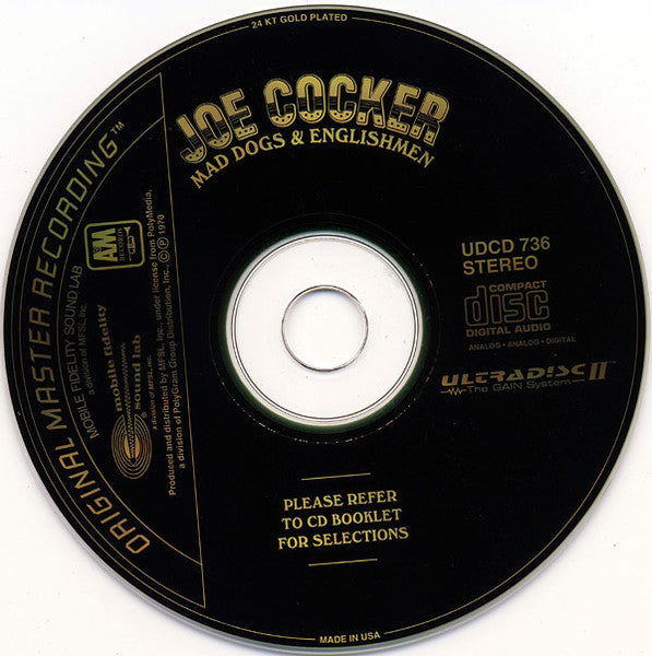 Joe Cocker : Mad Dogs & Englishmen (CD, Album, RE, RM)