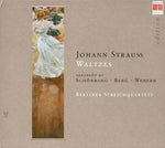 the album cover for J. JR. STRAUSS - Johann Strauss JR Arranged By Berg Schoenberg &