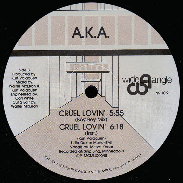 A.K.A. (2) : Cruel Lovin' (12")