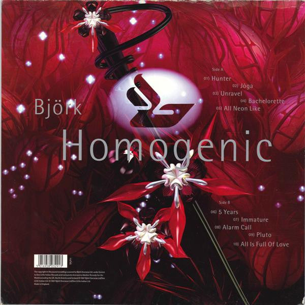 Björk : Homogenic (LP, Album)