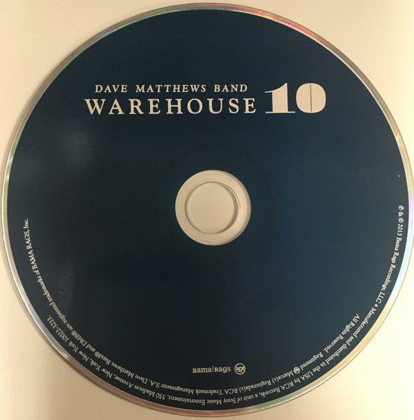 Dave Matthews Band : Warehouse 10 (CD)