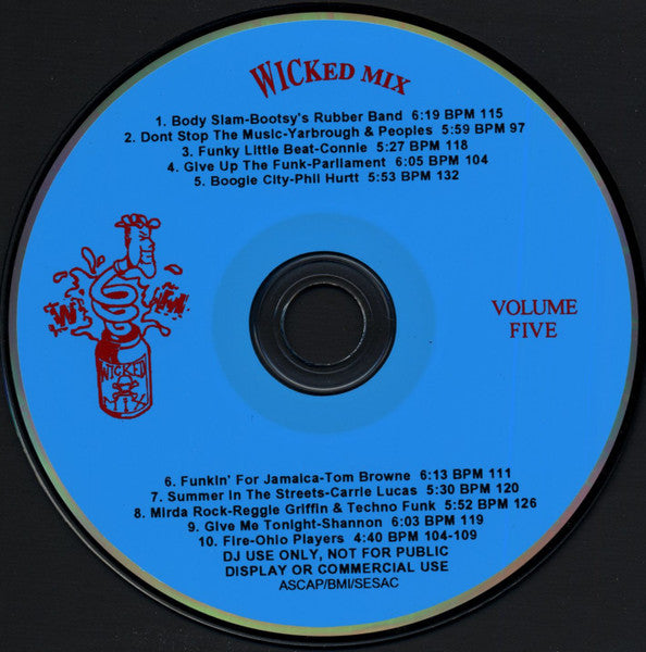 Various : Wicked Mix Volume 5 Classic Collection (CD, Comp, Ltd, Promo)