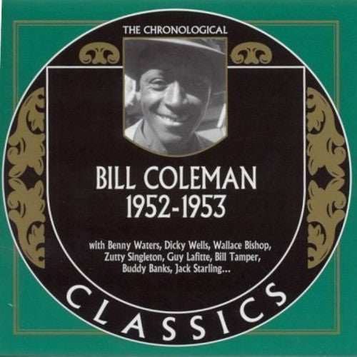 the album cover for Bill Coleman - 1952-53