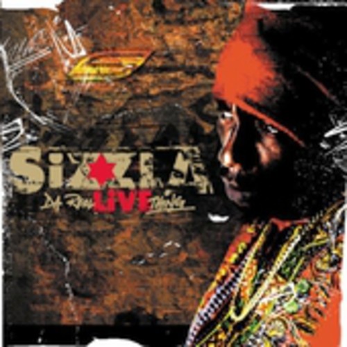 the album cover for Sizzla - Da Real Live Thing