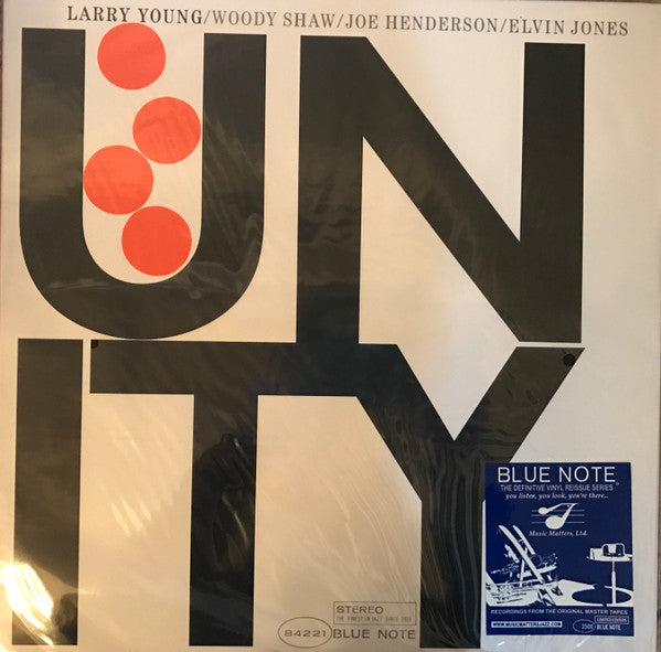 Larry Young : Unity (LP, Album, Ltd, RE, 180)