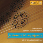 the album cover for A. Falckenhagen - Lute Concerto