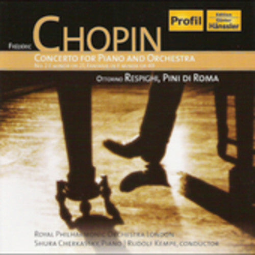 the album cover for F. CHOPIN - Concerto for Piano & Orchestra