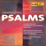 the album cover for Korngold/Bloch/Noam - Paradisi Gloria Psalms / Various