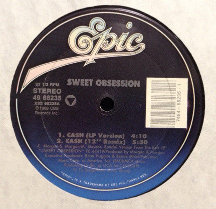 Sweet Obsession : Cash (12")