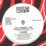 K-Rob : I'm A Homeboy (12", Single, Promo)