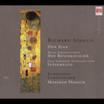 the album cover for R. STRAUSS - Intermezzo: Four Symphonic Interludes