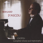 the album cover for Bernard d' Ascoli - Bernard D'ascoli Plays Chopin