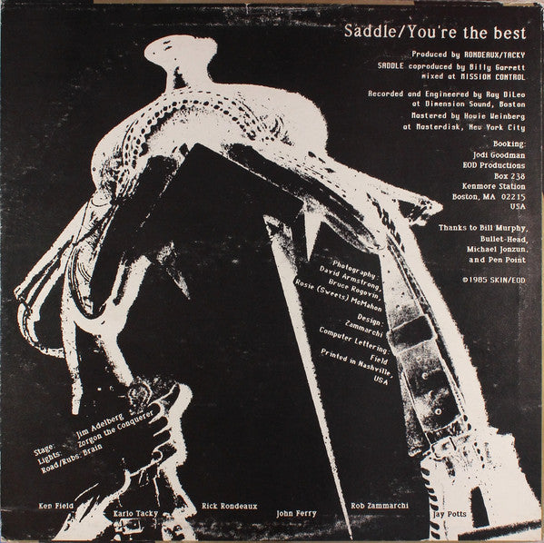 Skin (19) : Saddle / You're The Best (12")