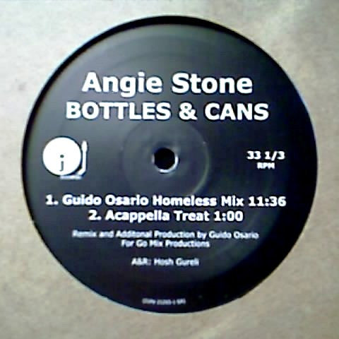 Angie Stone : Bottles & Cans (Guido Osorio Remixes) (12", Promo)