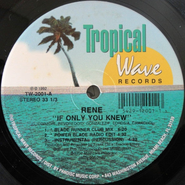 René : If Only You Knew (12")