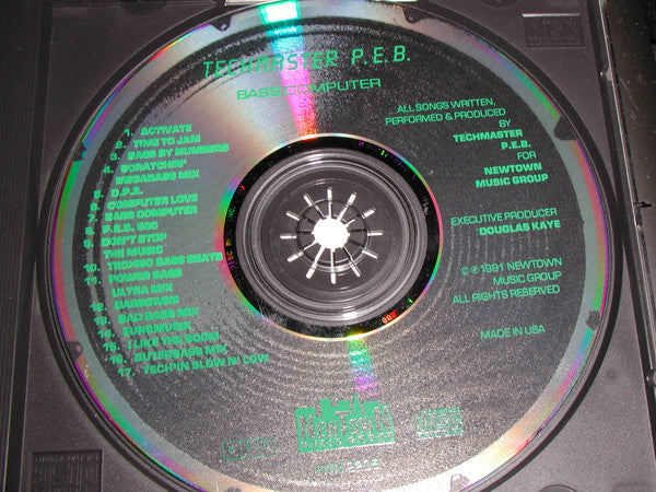 Techmaster P.E.B. : Bass Computer (CD, Album)