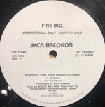 Fire Inc. : Nowhere Fast (12", Promo)