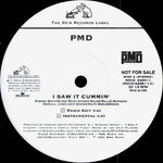 PMD : I Saw It Cummin' (12", Single, Promo)