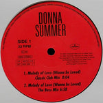 Donna Summer : Melody Of Love (Wanna Be Loved) (12", Single)