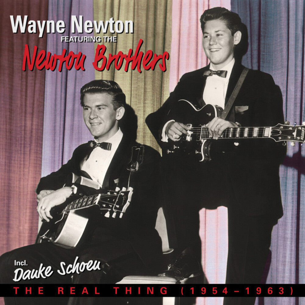 the album cover for Wayne Newton & The Newton Bros - Real Thing-1954-63 [Import]