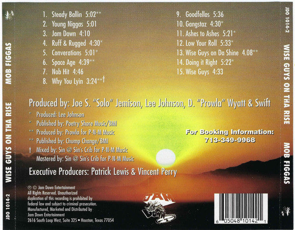 Mobb Figgaz : Wise Guyz On Tha Rise... (CD, Album)