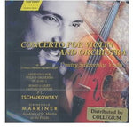 the album cover for P.I. Tchaikovsky - Concerto for Violin & Orchestra