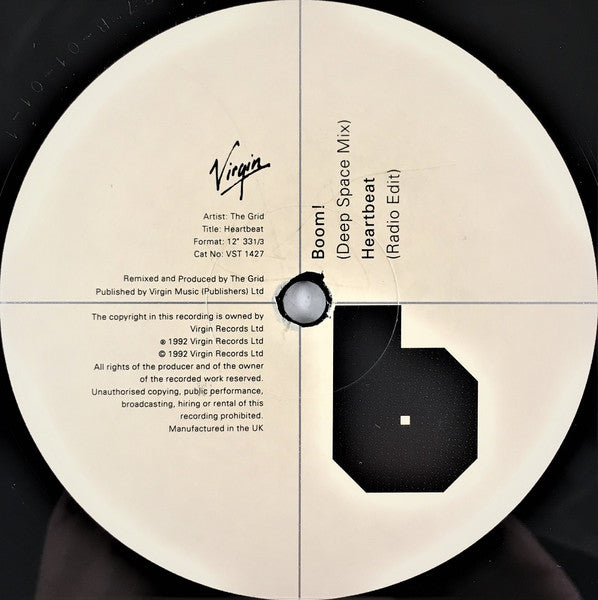 The Grid : Heartbeat (12", Single)