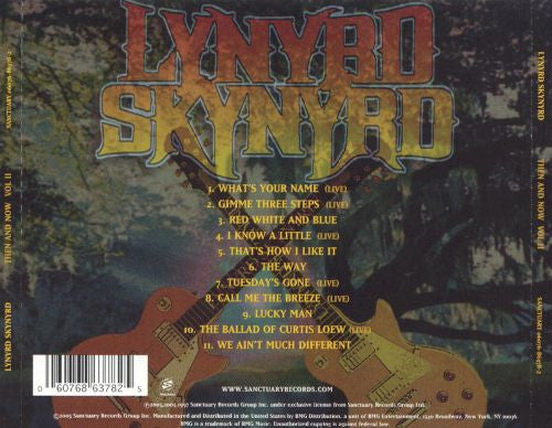 Lynyrd Skynyrd : Then And Now Vol.2 (CD, Comp)
