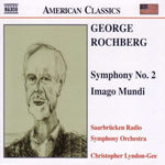 the album cover for G. ROCHBERG - Symphony 2 / Imago Mundi
