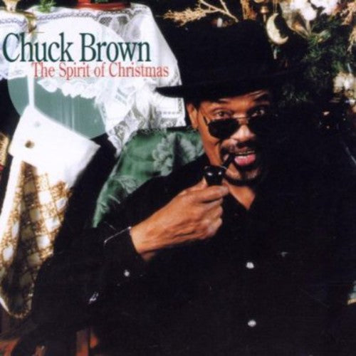 the album cover for Chuck Brown - The Spirit Of Christmas