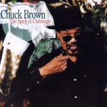 the album cover for Chuck Brown - The Spirit Of Christmas