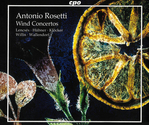 the album cover for A. ROSETTI - Wind Concertos