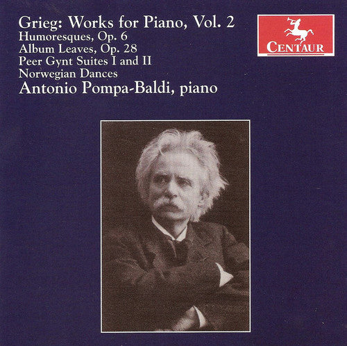 the album cover for Antonio Pompa-Baldi - Works for Piano 2