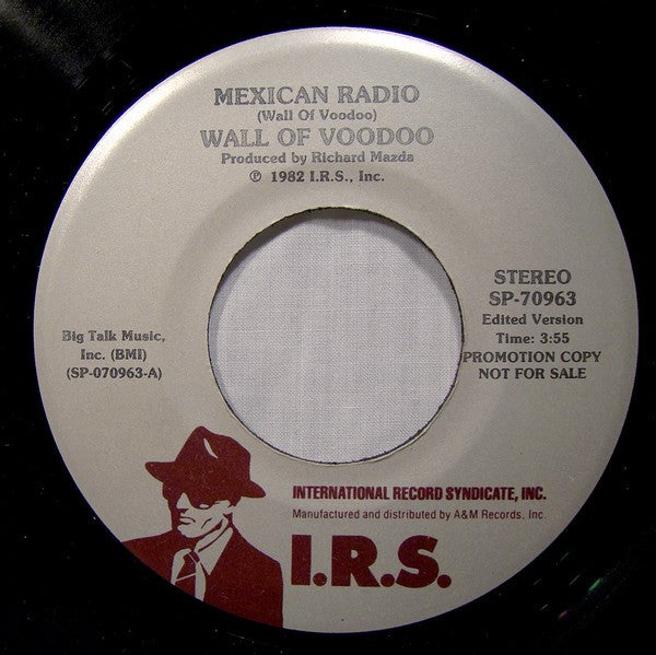 Wall Of Voodoo : Mexican Radio (7", Single, Promo)