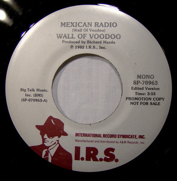 Wall Of Voodoo : Mexican Radio (7", Single, Promo)