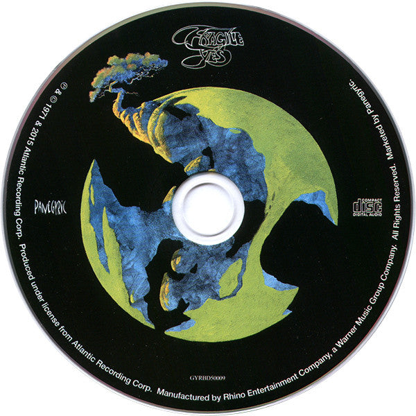 Yes : Fragile (CD, Album, RE, RM + Blu-ray, Blu-ray-A, Album, RE,)
