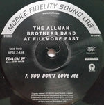 The Allman Brothers Band : The Allman Brothers Band At Fillmore East (2xLP, Album, Ltd, Num, RE, RM, 180)