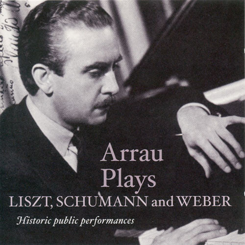 the album cover for Claudio Arrau - Arrau Plays