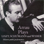 the album cover for Claudio Arrau - Arrau Plays