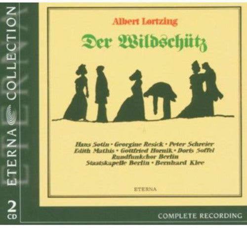 the album cover for Albert Lortzing - Der Wildschutz