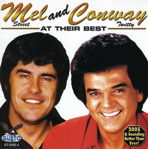 the album cover for George/Mel/Conway - At Their Best