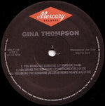 Gina Thompson : You Bring The Sunshine (12", Promo)