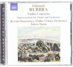 the album cover for Krysia Osostowicz - Violin Concerto / Improvisations