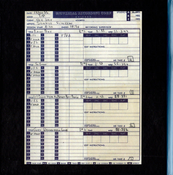 The Staple Singers : Faith And Grace: A Family Journey 1953-1976 (4xCD, Comp, RM + 7", Single + Box)