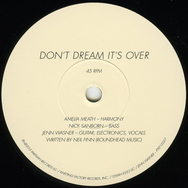Sylvan Esso + Flock Of Dimes : Don't Dream It's Over + Everything Is Free (7", Single)