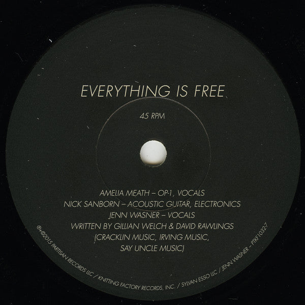 Sylvan Esso + Flock Of Dimes : Don't Dream It's Over + Everything Is Free (7", Single)