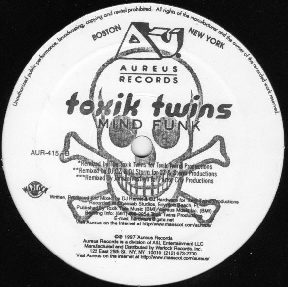 Toxik Twins : Mind Funk (12")