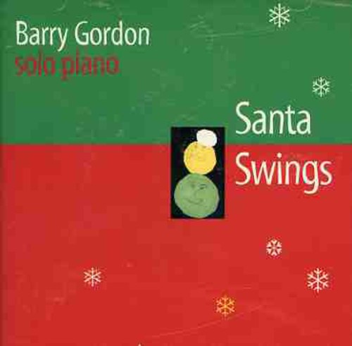 the album cover for Barry Gordon - Santa Swings
